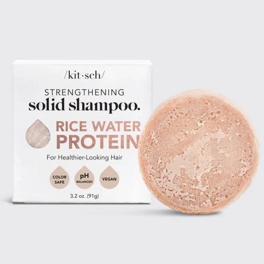 Kitsch Rice Water Protein Solid Shampoo