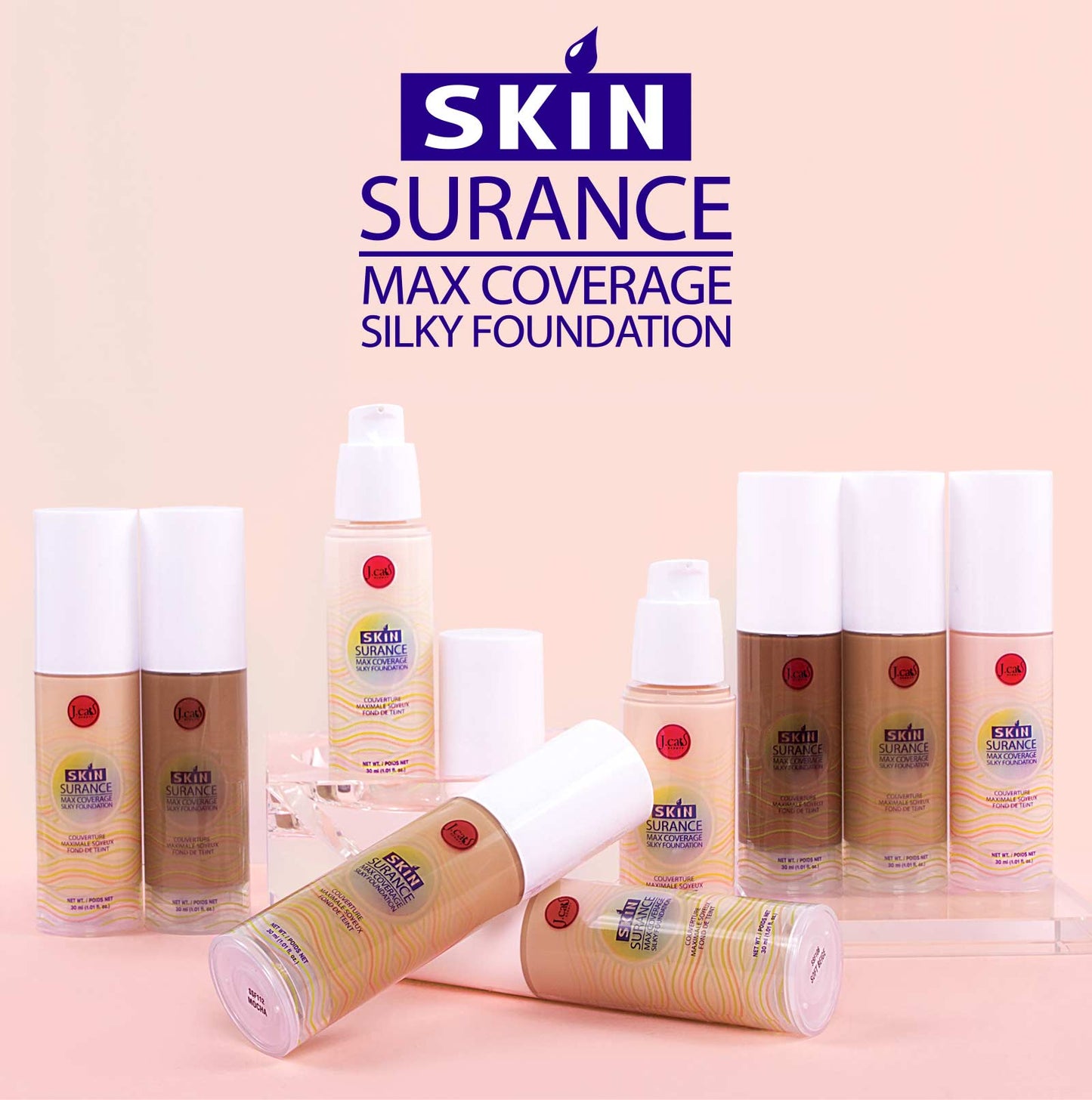 J Cat Skin Surance Max Coverage Foundation