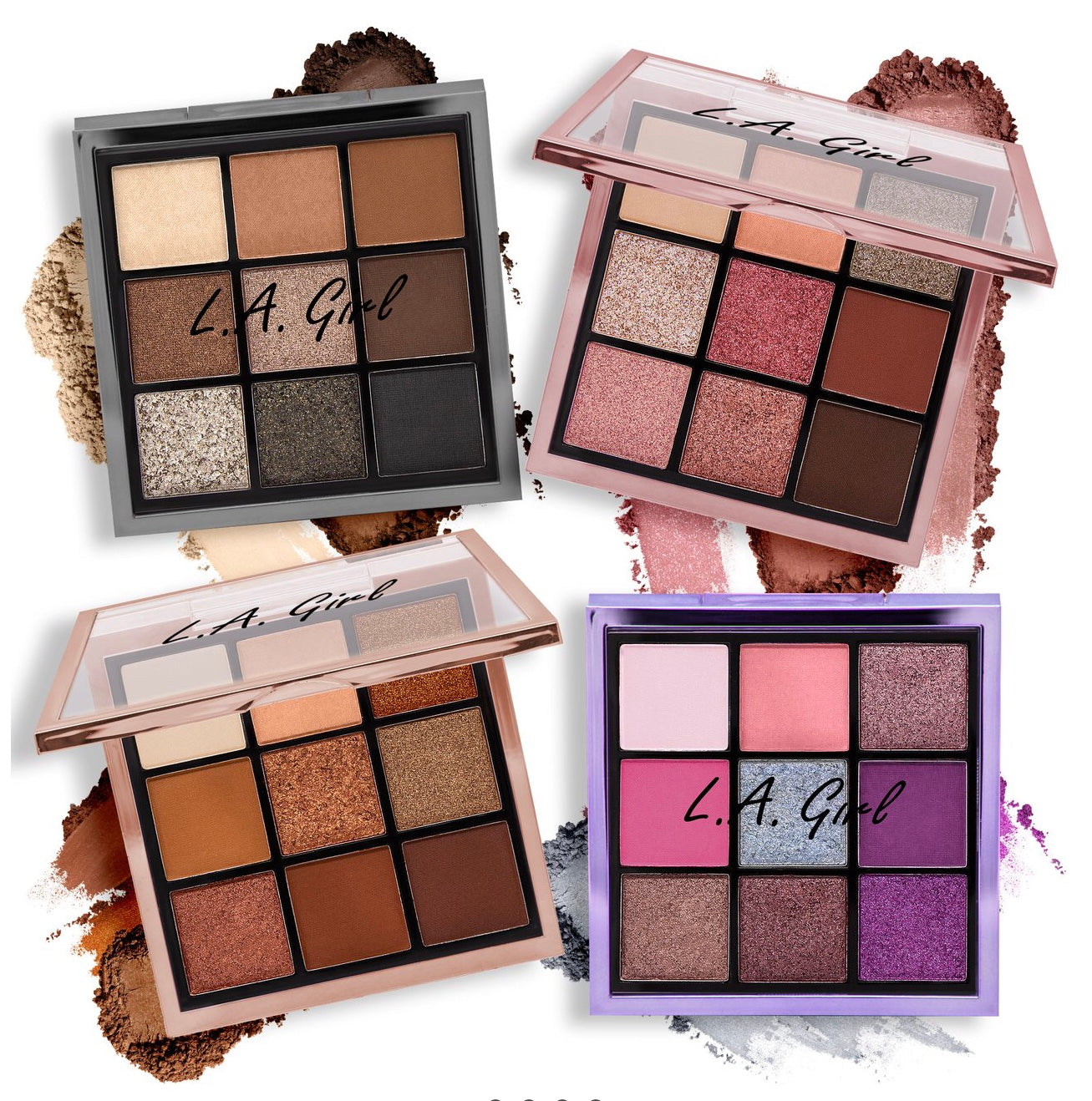 La Girl Keep It Playful Eyeshadow Palettes - Various Shades